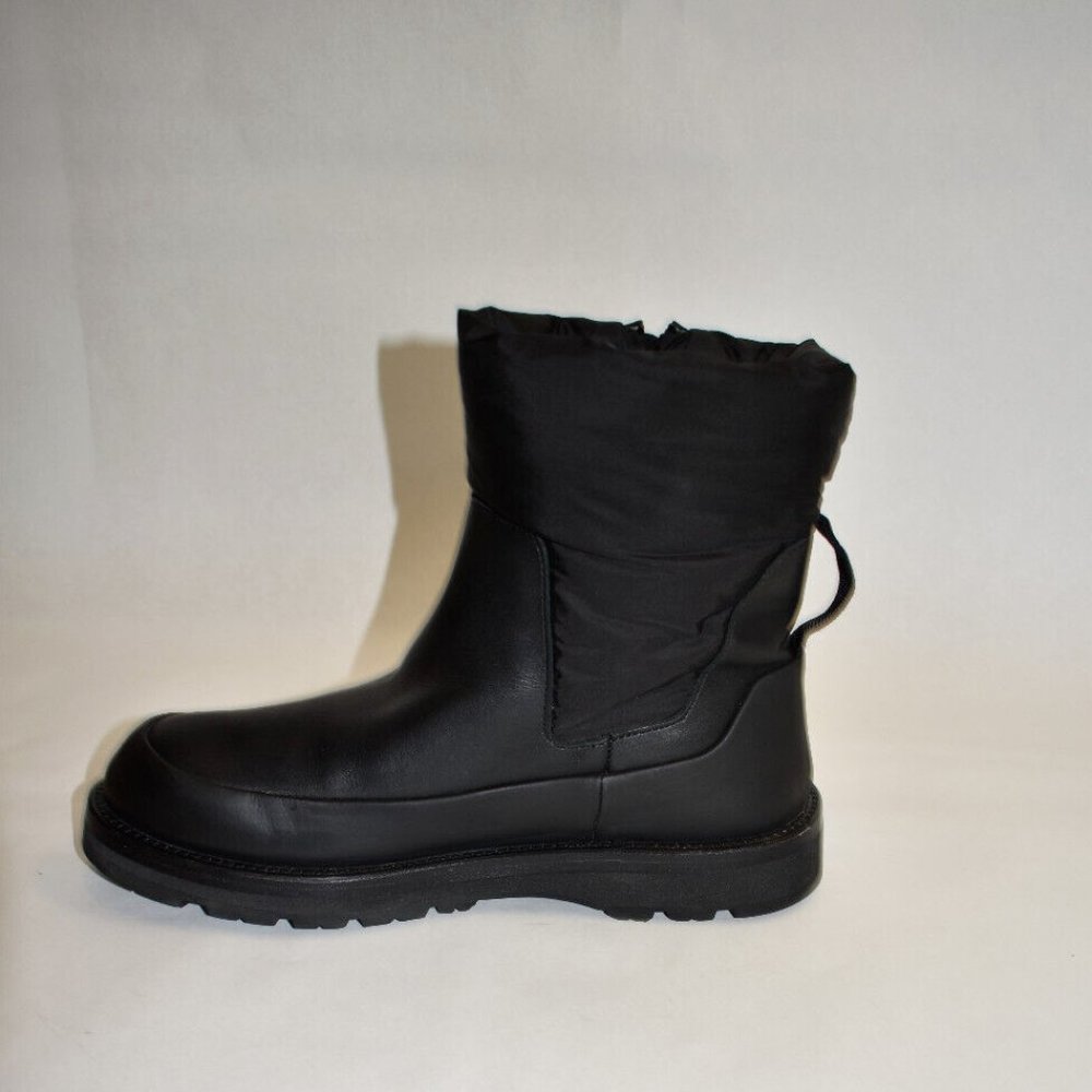 Moncler Rain Don't Care Waterproof Leather/Rubber Boots Size 40 DD293 - Picture 4 of 8
